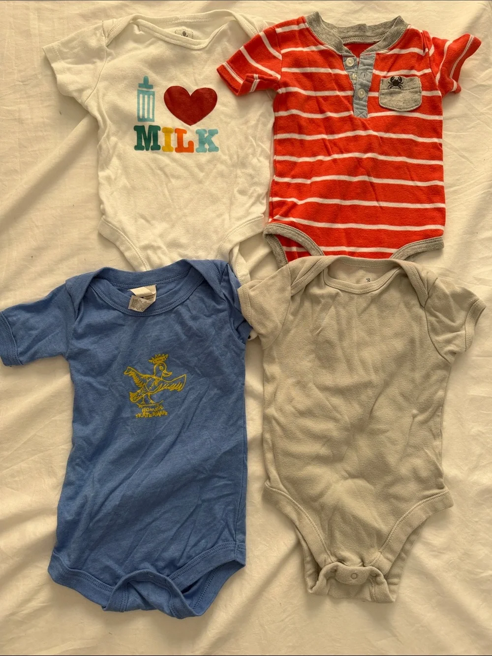 GAP Kids Mixed Tees & Hoodie - Navy, Blue, Red, Orange, Gray, White, Green